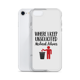 Unsolicited Medical Advice (iPhone Case) Standing Version