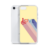 Love for the Disability Community (Rainbow Shadow) iPhone Case