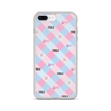 Disability Themed Small Patchwork  iPhone Case) Pastel Colors