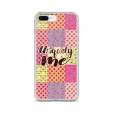 Uniquely Me Floral Pattern iPhone Case