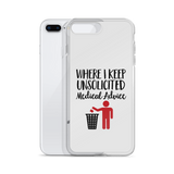 Unsolicited Medical Advice (iPhone Case) Standing Version