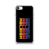 Confined by Ableism (Halftone) iPhone Case