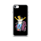 Esperanza From Raising Dion (Yellow Cartoon) D.D.N.E.L. Black iPhone Case