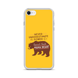 Never Underestimate the power of a Special Needs Mama Bear! iPhone Case