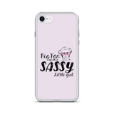 Big Fan of this Sassy Little Girl (Esperanza - Raising Dion) Pink iPhone Case