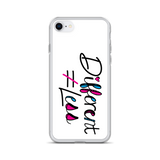Different Does Not Equal Less (As Seen On Netflix’s Raising Dion) White iPhone Case