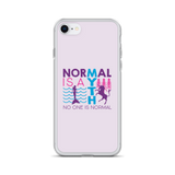 Normal is a Myth (Mermaid & Unicorn) iPhone Case