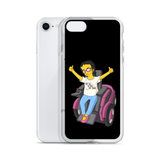 Esperanza From Raising Dion (Yellow Cartoon) Not All Actors Use Stairs Black iPhone Case