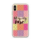 Uniquely Me Floral Pattern iPhone Case