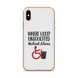 Unsolicited Medical Advice iPhone Case
