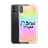 Different Does Not Equal Less (As Seen on Netflix's Raising Dion) Colorful iPhone Case