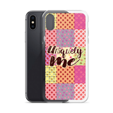 Uniquely Me Floral Pattern iPhone Case