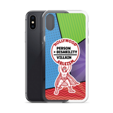 Hollywood Ableism: Person + Disability = Villain (iPhone Case Comic Pattern)