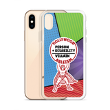 Hollywood Ableism: Person + Disability = Villain (iPhone Case Comic Pattern)