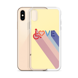 Love for the Disability Community (Rainbow Shadow) iPhone Case