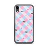 Disability Themed Small Patchwork  iPhone Case) Pastel Colors