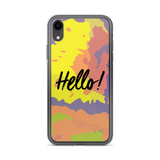 Hello! (Friendly) Colorful iPhone Case