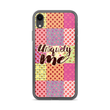 Uniquely Me Floral Pattern iPhone Case