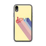 Love for the Disability Community (Rainbow Shadow) iPhone Case