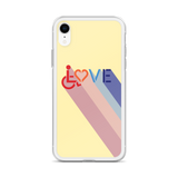 Love for the Disability Community (Rainbow Shadow) iPhone Case