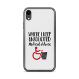 Unsolicited Medical Advice iPhone Case