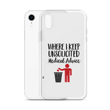 Unsolicited Medical Advice (iPhone Case) Standing Version