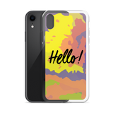 Hello! (Friendly) Colorful iPhone Case