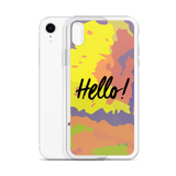 Hello! (Friendly) Colorful iPhone Case