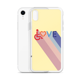 Love for the Disability Community (Rainbow Shadow) iPhone Case