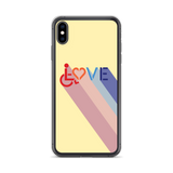 Love for the Disability Community (Rainbow Shadow) iPhone Case