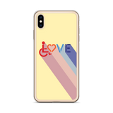 Love for the Disability Community (Rainbow Shadow) iPhone Case