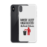 Unsolicited Medical Advice (iPhone Case) Standing Version