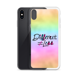 Different Does Not Equal Less (As Seen on Netflix's Raising Dion) Colorful iPhone Case