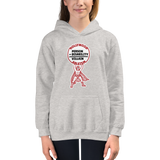 Hollywood Ableism: Person + Disability = Villain (Kids Hoodie)