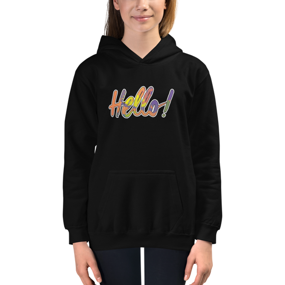 Hello! (Friendly) Kids Hoodie