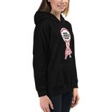 Hollywood Ableism: Person + Disability = Villain (Kids Hoodie)