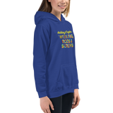Holding It Together with Pins, Rods & Screws (Kids Hoodie)