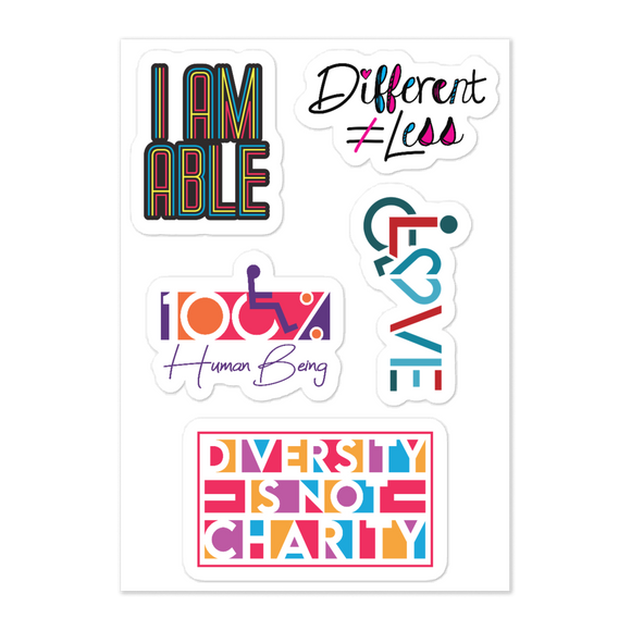 Stickers (Vinyl) – Sammi Haney’s DisabilityShirts.com