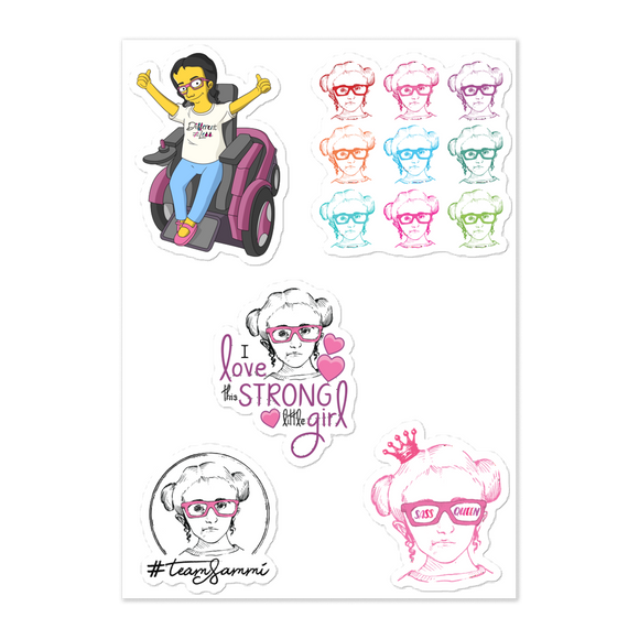 Sammi Haney / Esperanza - Netflix's Raising Dion (Sticker Sheet)