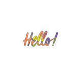 Hello! (Friendly) Sticker
