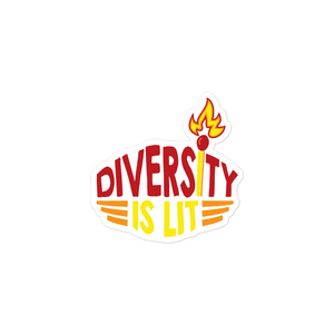 Diversity is Lit (Sticker)