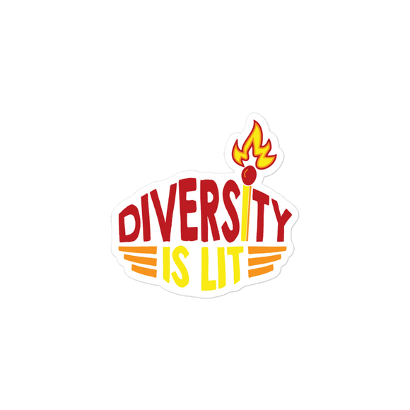 Diversity is Lit (Sticker)
