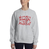 Never Seek Approval to Be Yourself (Unisex Sweatshirt)