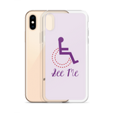 See Me (Not My Disability) White iPhone Case