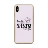 Big Fan of this Sassy Little Girl (Esperanza - Raising Dion) Pink iPhone Case