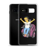 Esperanza From Raising Dion (Yellow Cartoon) D.D.N.E.L. Black Samsung Case