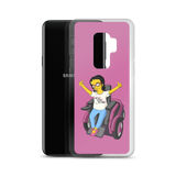 Esperanza From Raising Dion (Yellow Cartoon) Not All Actors Use Stairs Pink Samsung Case