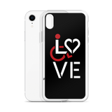 LOVE (for the Special Needs Community) iPhone Case Stacked Design 1 of 3