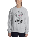 Sassy Girl (Esperanza - Raising Dion) Unisex Big Print Sweatshirt
