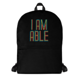 school backpack I am Able abled ability abilities differently abled differently-abled able-bodied disabilities people disability disabled wheelchair